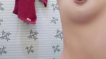 Miss Eve lanjut Colmek Teros di Kamar Mandi