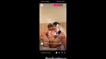 Live Barbar Instagram Unge Selebgram Bohay With Pacarnya