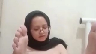 Viral Jilbab Hitam Toge Colmek