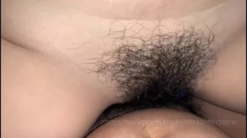 Bulu Memek Lebat Punya Ms Cristine Bikin Geli Pas Ngewe